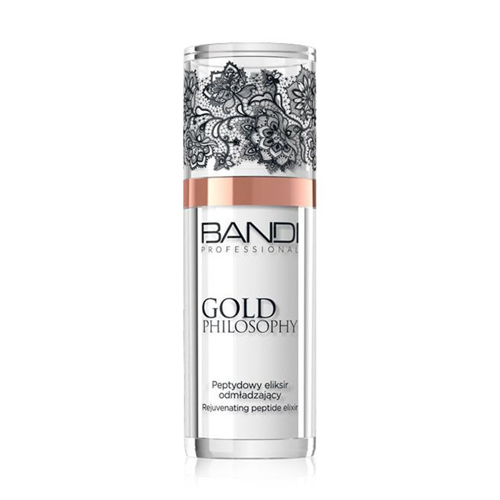 Омолоджувальний пептидний еліксир для обличчя Bandi Professional Gold Philosophy Rejuvenating Peptide Elixir, 30 мл